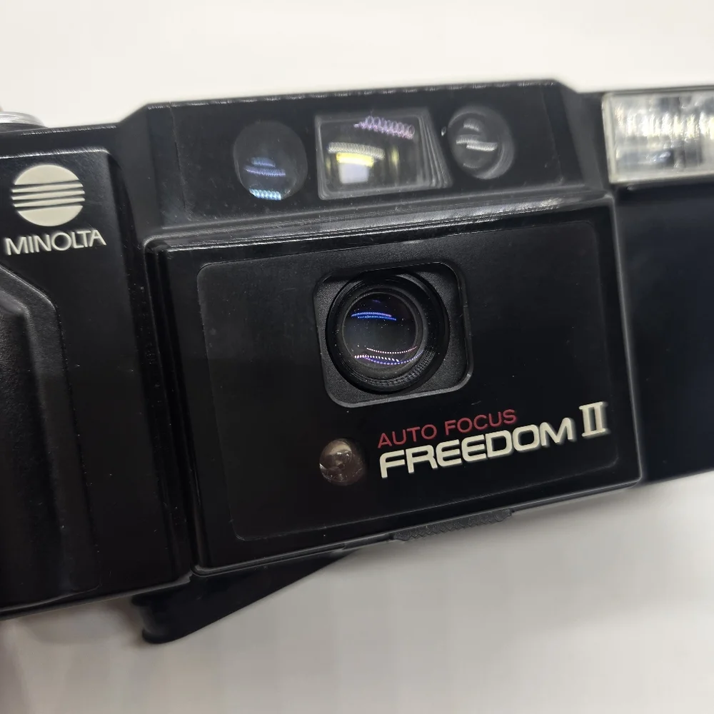 Minolta Camera Auto Focus Freedom II UNTESTED With Case